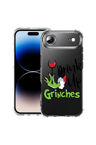 bestcase Удароустойчив калъф за Apple iPhone 17 Air, Grinches - Drink Up, 205...