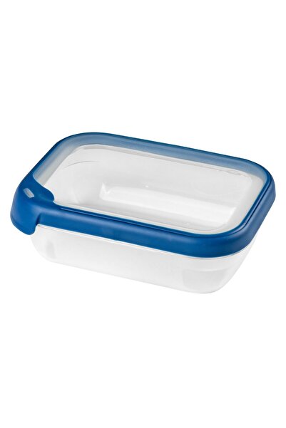 CURVER Food container, Grand Chef, plastic, rectangular, blue + transparent, 1.2 L