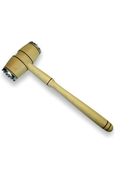 Euro Sangift Ciocan de carne, lemn + metal, 6151, mare, 32 x 11 cm