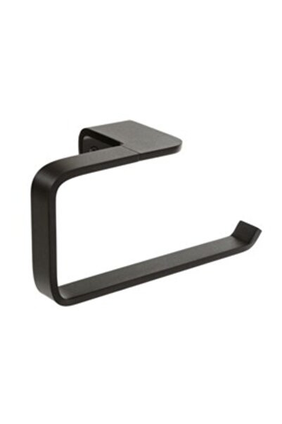 Tatay Bathroom hanger Onyx S6730000, wall-mounted, black finish, with one hook