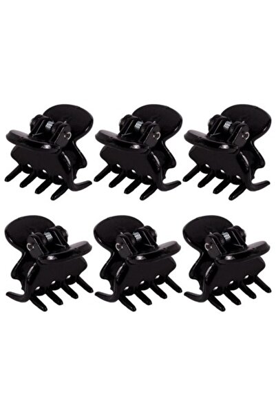 ANTBRO Set 6 agrafe de păr Antbro® negre, 1,5x1,5cm
