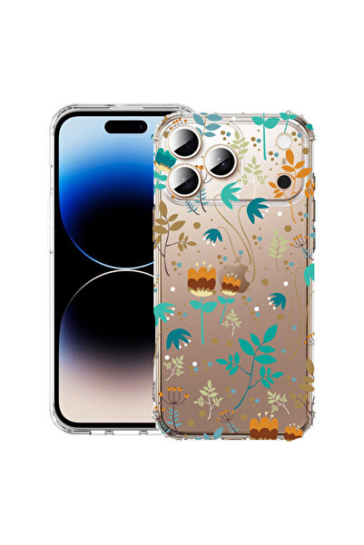 bestcase Carcasă antișoc pentru Apple iPhone 17 Pro, Flori de primăvară, 2052...