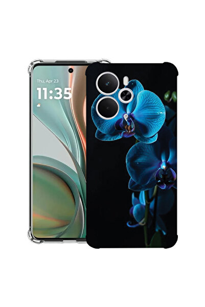 bestcase Carcasă antișoc pentru Realme 14 5G, Orhidee Albastră, 2052023 AS 1403