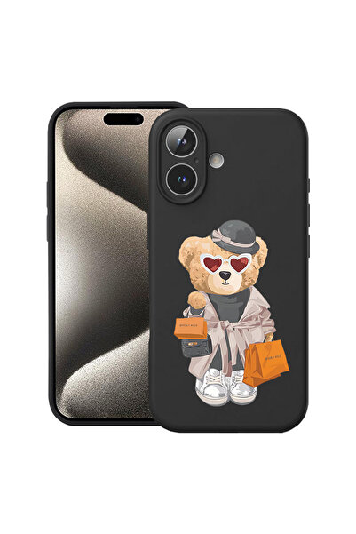 bestcase Θήκη σιλικόνης Premium για Apple iPhone 17, Teddy Bear Shopping, 205...