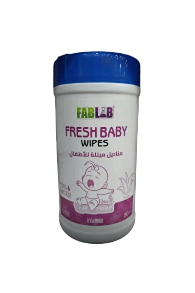 Fab lab Fab Lab Fresh Baby 99% Alcohol Free Baby Wipes - 80 Wipes