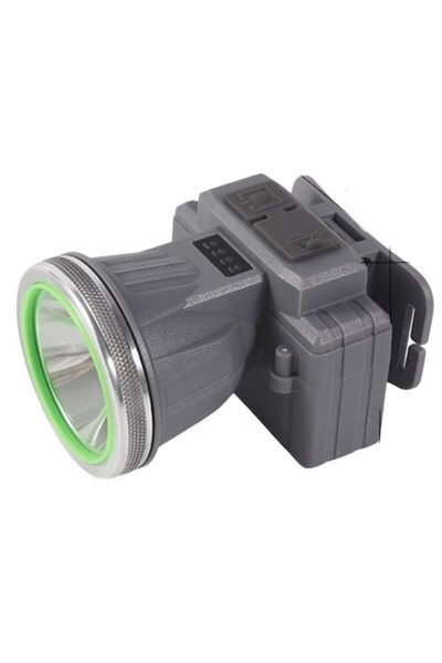 LEIBOO Headlamp with LED, USB Charging, Telescopic Headlight, Adjustable, Long Zoom Range, Water Resistant,