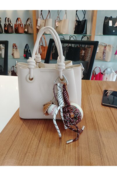 eflanmoda Γυναικεία τσάντα χειρός και ώμου GOLDEN POLO με αξεσουάρ