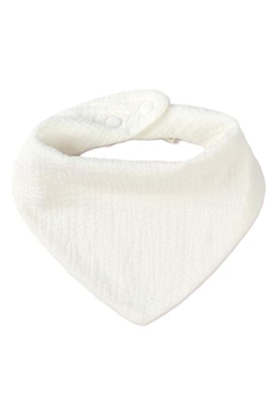 Danex Bavetă triunghiulară din bumbac pentru bebeluși, 0-12 luni, 33x32 cm, r...