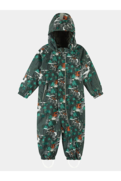 Reima Unisex Παιδική Χειμερινή Φόρμα 5100116B Πράσινη