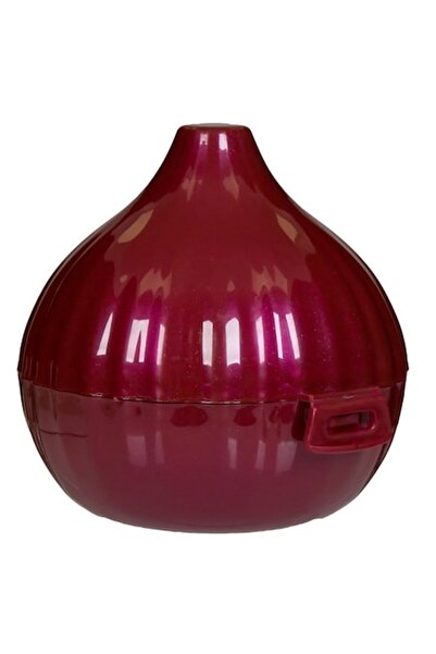 ANTBRO Plastic Onion Storage Box for Refrigerator, Burgundy, 11cm