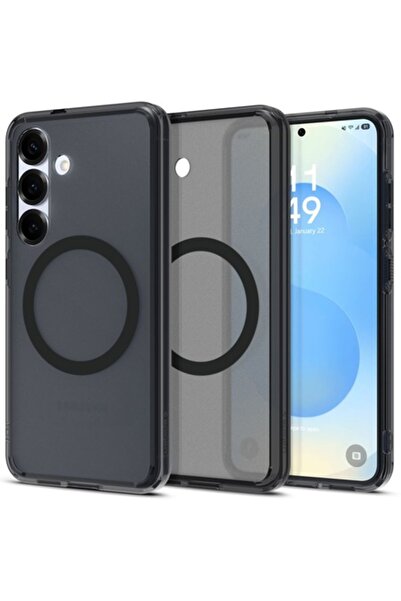 Danex Husă de protecție pentru Samsung Galaxy S25 (U73) - Silicon Flex, Frost Deep Dark