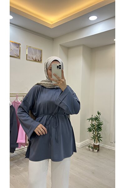 Marka Basic Belden Bağlamalı Üst