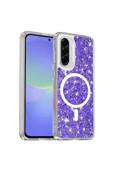 Danex Защитен калъф за Samsung Galaxy A36 5G/A56 5G, I84, Lexgard, Сливово-ви...