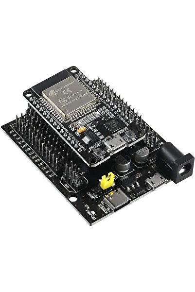 J9ÇINAR لوحة تطوير DIANN ESP-WROOM-32 ESP32 ESP-32S مع لوحة توسعة (مجموعة لوحات ESP32)