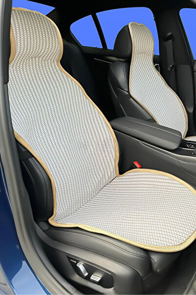 STS Oto Aksesuar غطاء مقعد سيارة كيا سيراتو متوافق مع سلسلة بريستيج البيج، مص...