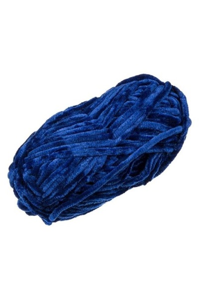 ANTBRO Knitting yarn Antbro® velvety polyester blue 43m/50g