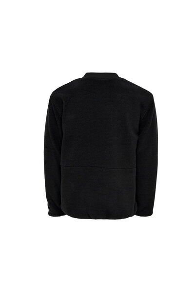 ONLY Onssawyer Fleece Bomber Otw Чоловіча полярна куртка 22022674-BLACK Чорна