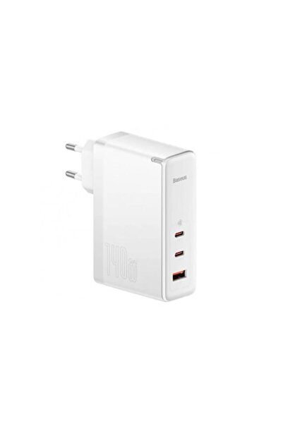 Baseus Încărcător UE 3 în 1, 140 W, cablu Type-C, 1 m, P78, policarbonat, GaN5 Pro CCGP100202