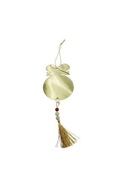 Danex Ornament brad, Rotund, Auriu, Lucios, 10*23CM, Acril, Interior/ Exterior