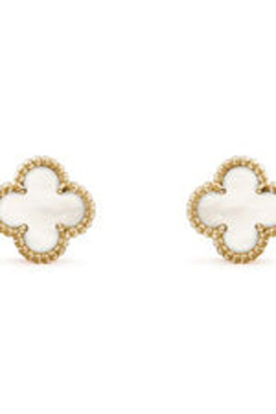 Valuxy Cercei cu trifoi alb