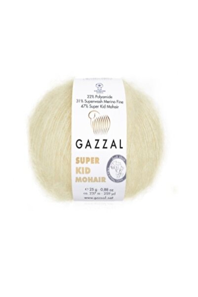 GAZZAL İPLİK Gazzal Super Kid Mohair 64408 /5 Τεμάχια