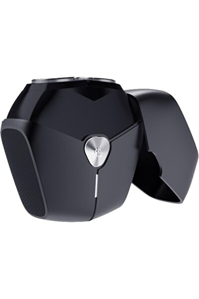 Danex Aparat de ras portabil Flippy, 8W, autonomie 60 min, reîncărcabil, cablu de încărcare Type-C, negru