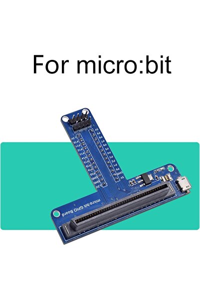 Mialle محول تمديد من النوع T لواجهة برمجة رسومية بلغة بايثون للوحة توصيل Microbit لـ BBC Micr