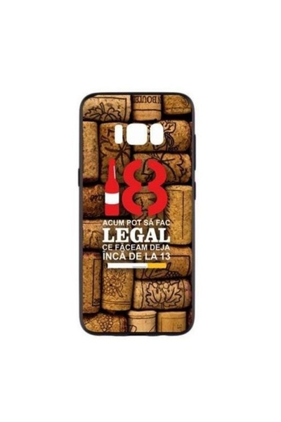 Danex Husa pentru Samsung S8 Plus Multicolor Mesaj Love