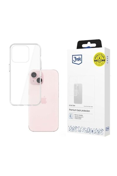 Danex Θήκη iPhone 15, Θήκη Armor C60, TPU, Διαφανής