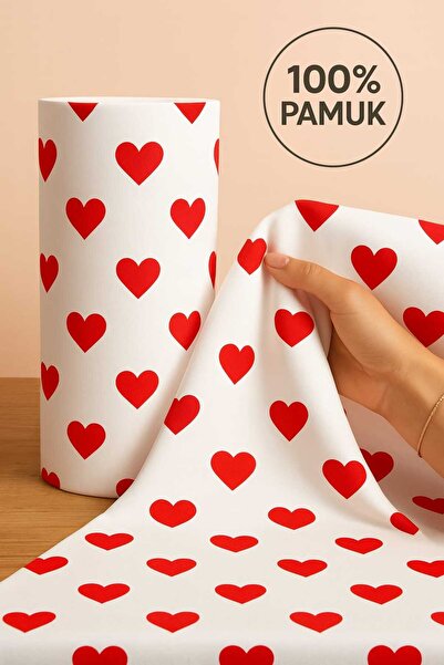 Loova Kumaş''Nevresimlik-çarşaflık-yastıklık'' %100 Pamuk 240 cm en desenli c...