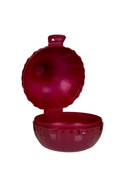 ANTBRO Plastic Onion Storage Box for Refrigerator, Burgundy, 11cm