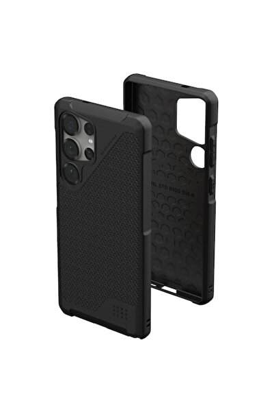 SOFAL Carcasă pentru Samsung Galaxy S25 Ultra (L34), Poliuretan Kevlar - Negru