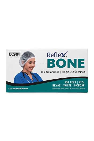 DAYNEX TOPTAN Saç Bonesi Bone Beyaz Tek Kullanımlık 100 Lü Paket Medikal Bone