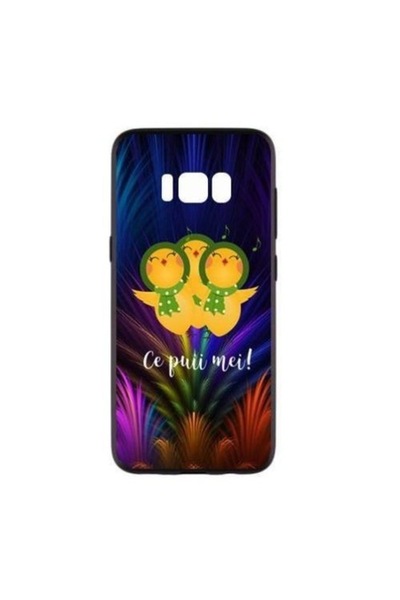 Danex Husa pentru Samsung S8 Plus Multicolor Mesaj Lup