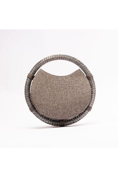 crystalicious Paloma Eco-Luxe Bag Handcrafted Vegan Elegance with Wooden Bead Embellishments