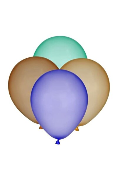 ANTBRO Σετ 20 μεταλλικών μπαλονιών πάρτι Antbro®, καφέ, μπρονζέ, μωβ και πράσ...