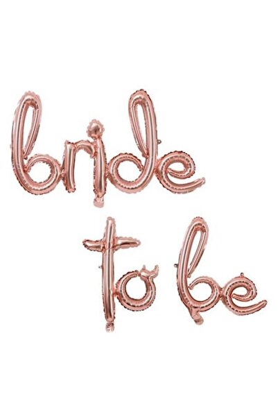 ANTBRO Μπαλόνια Folie 'Bride to Be', Ροζ Χρυσό
