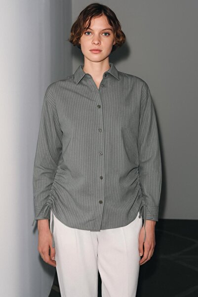 HAKKE Side-Tie Shirt