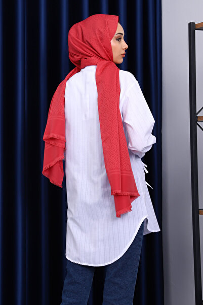 İmajButik Λευκό τουνίκ με φιόγκο στο μπροστινό μέρος