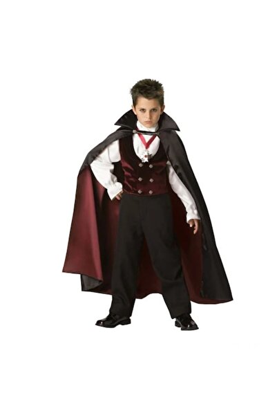 OEM Costum de Halloween pentru băieți, vampir, înălțime 116 cm, vârstă 6 ani