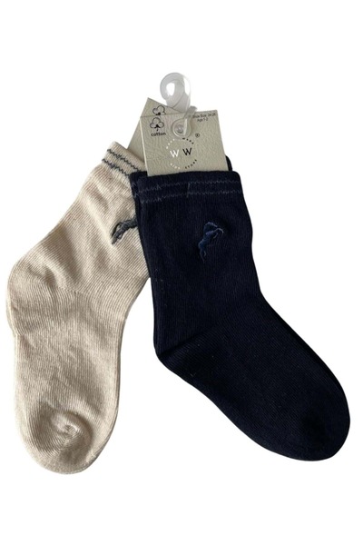 ww waka waka kids store Σετ αγοριών με 2 βαμβακερές κάλτσες με σχέδια Άνετες ...