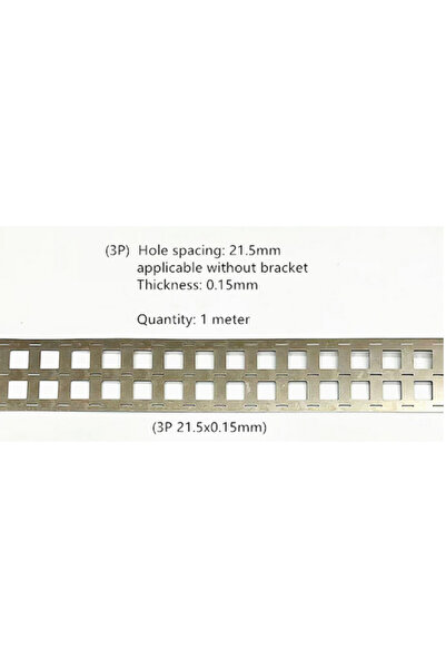 Choice3 لوحة توصيل ثلاثية الأقطاب، 21.5 × 0.15 مم، 21700، بمسافة بين فتحات ال...