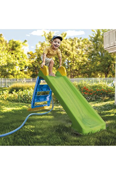 Dolu Nuve Junior Su Kaydırağı Renkli | 24+ Ay Çocuk Kaydırak | 72 x 133 x 45 cm