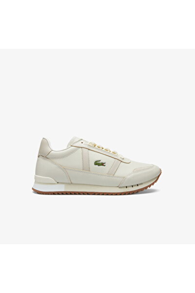 Lacoste Partner Retro Erkek Bej Sneaker