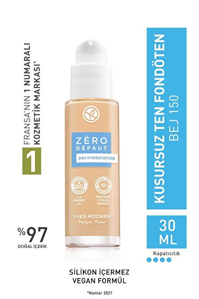 Yves Rocher Yüksek Kapatıcı Sağlayan Yoğun Nemlendirici Kusursuz Ten Fondöten...