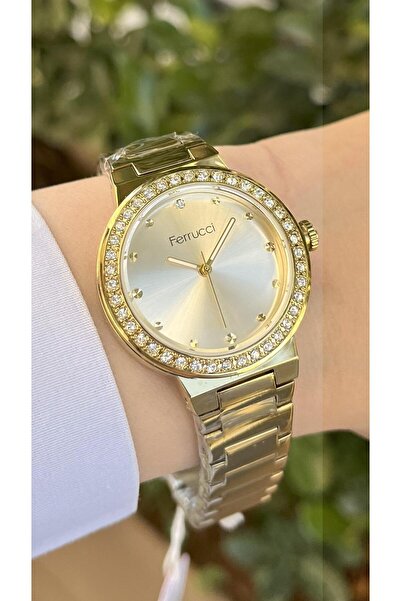 Ferrucci Fc03364M.4 Gold Color 32 mm Women's Wristwatch
