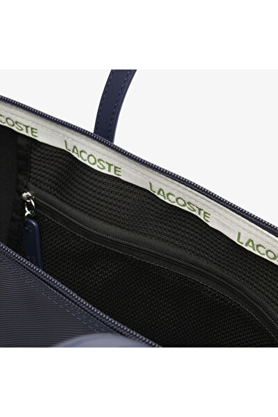 Lacoste Large L.12.12 Women's Navy Blue Shoulder Bag