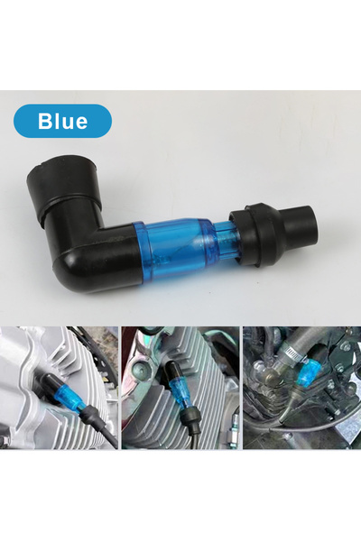 Choice1 Blue BLALION Motorcycle Flash Spark Plug Cap Universall Motorcycle Ig...