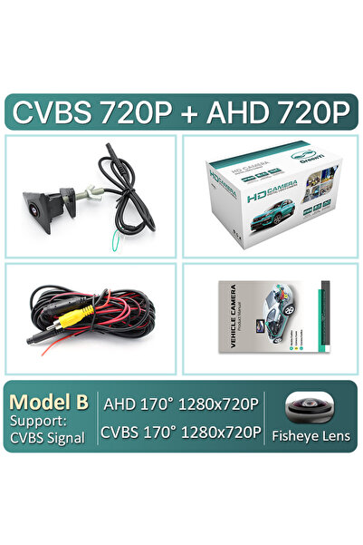 Choice كاميرا أمامية CVBS-AHD720P-170deg GreenYi بدقة 1080P لسيارات فولكس فاج...