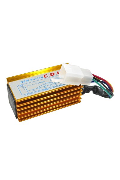 Choice1 CDI0003--yellow High Performance 5 Pin AC Racing Ignition CDI Assembl...